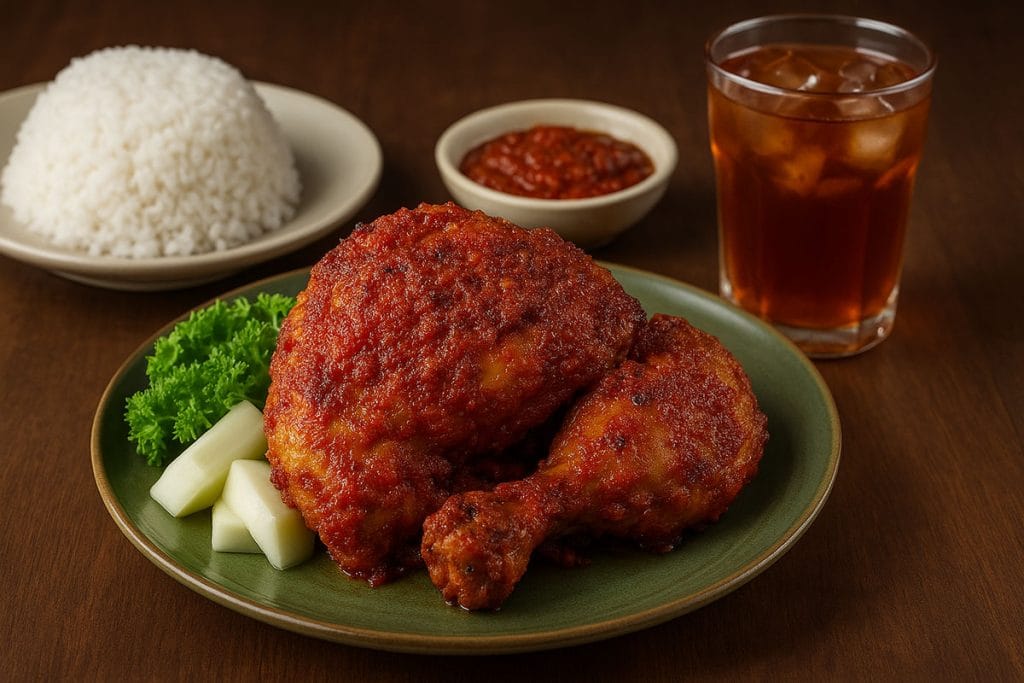 ayam bumbu rujak - ayam panggang bumbu rujak