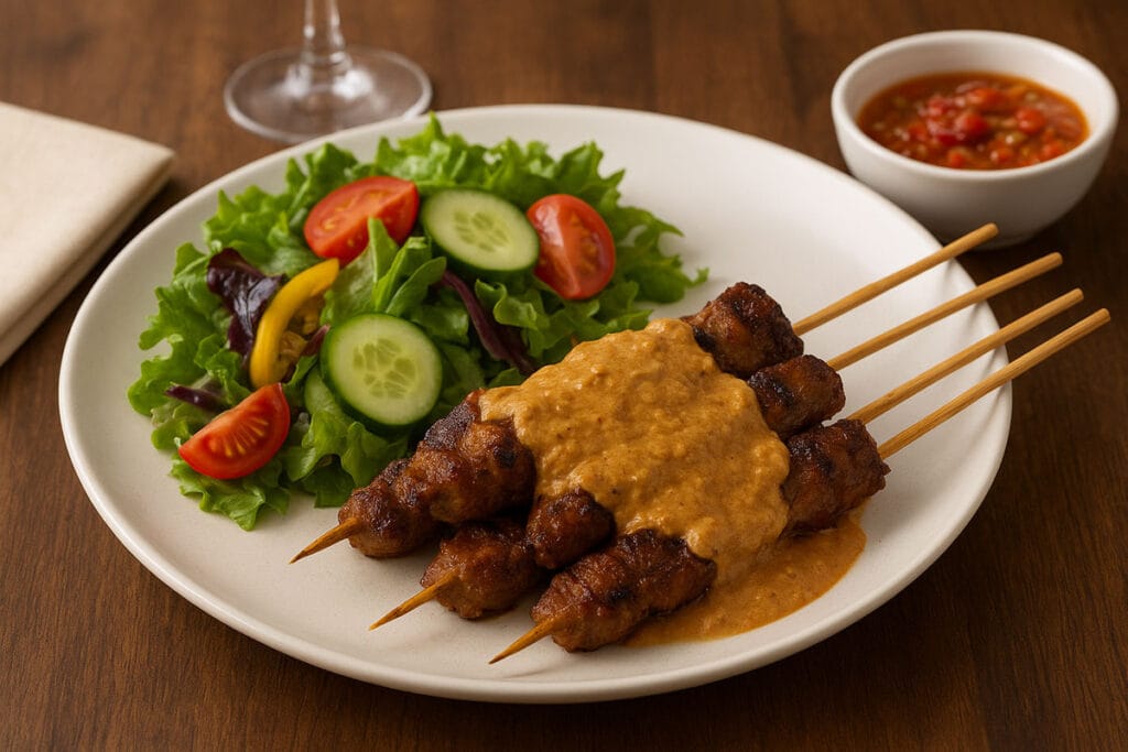 sate makassar beef makassar satay