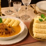 gulai kambing roti jala