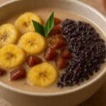 kolak pisang ketan hitam