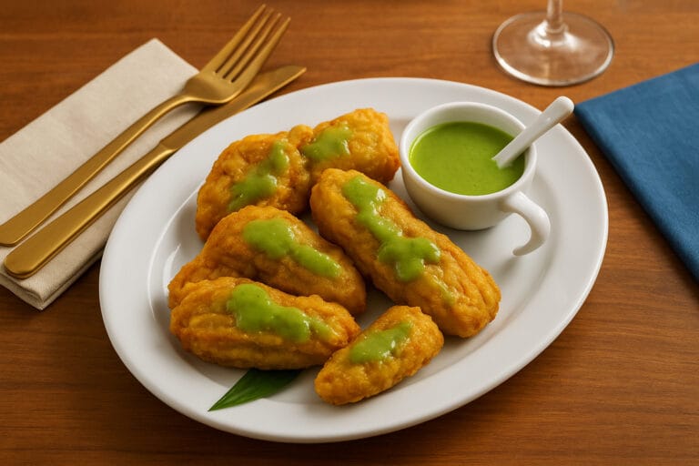 pisang goreng ijo banana fritters