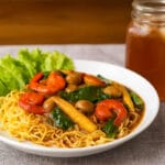 mi siram tumisan indonesian stir fry noodles