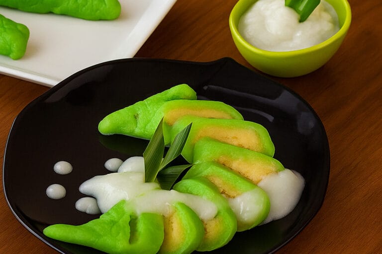 pisang hijau legendary dish from makassar Indonesia
