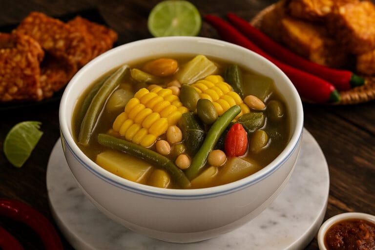 sayur asem indonesian authentic soup
