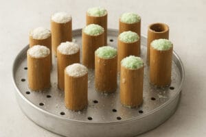 putu bambu molds