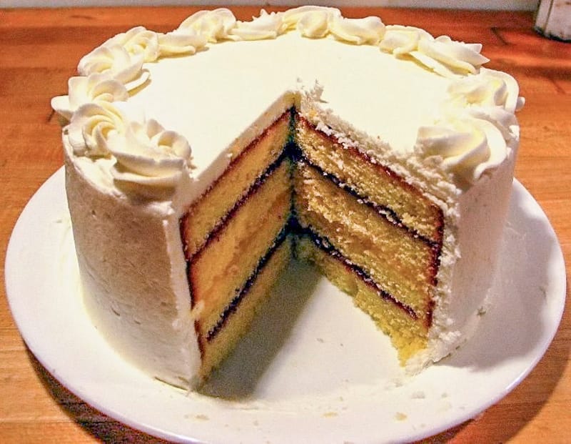 Indonesian birthday cake