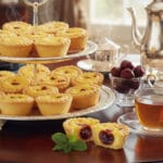 mini cherry tartlet