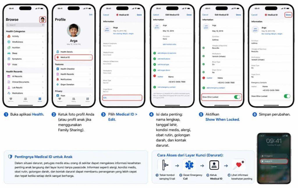 fitur iPhone untuk orang tua
