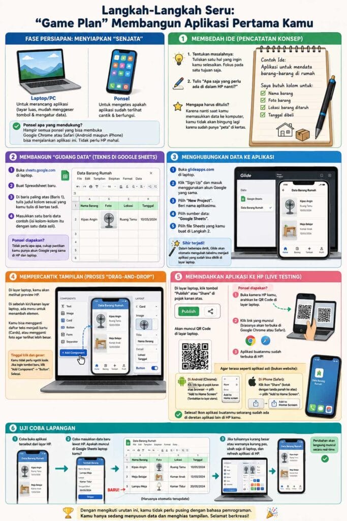 Cara Membuat Aplikasi Sendiri Untuk Ponsel