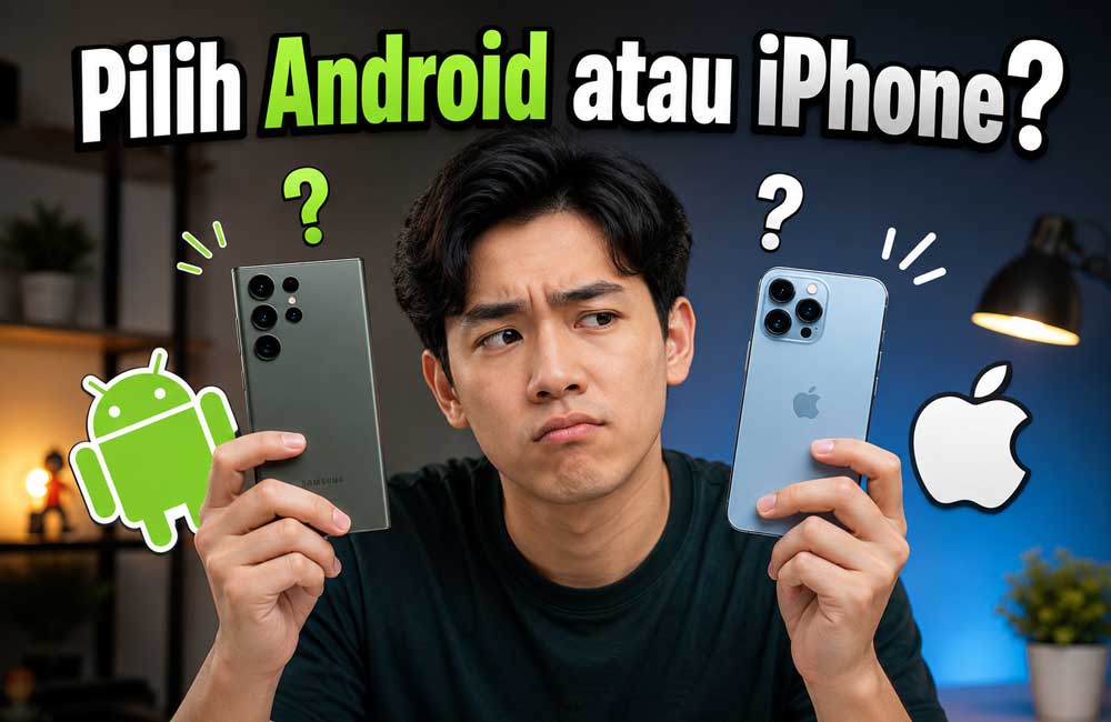 Perbandingan kelebihan iPhone dibanding Android
