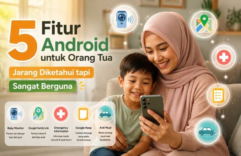 fitur android untuk orang tua
