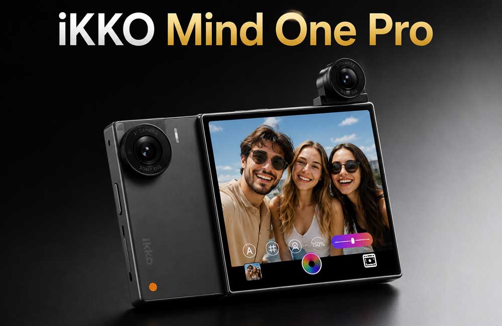 ikko mind one pro ponsel ikonik berbentuk kotak persegi