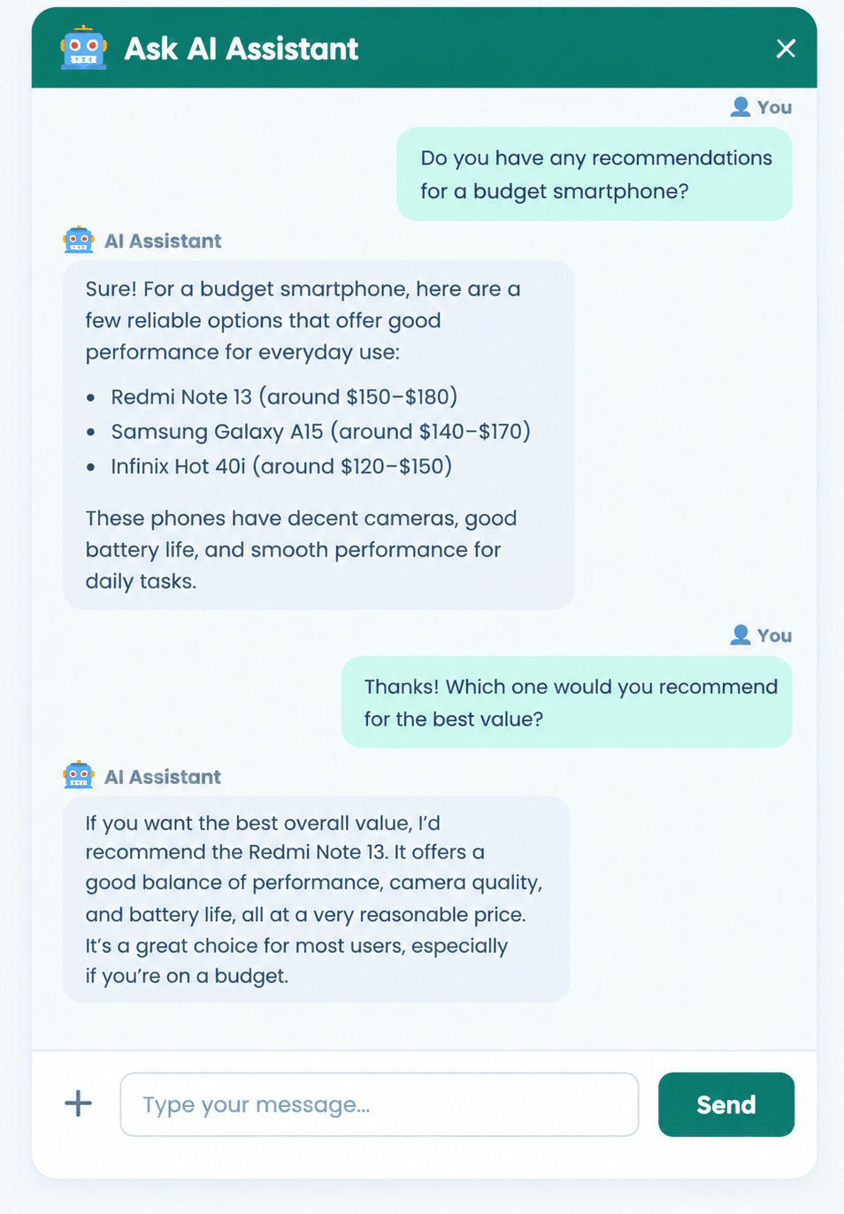 Vectralix Mobile Chat